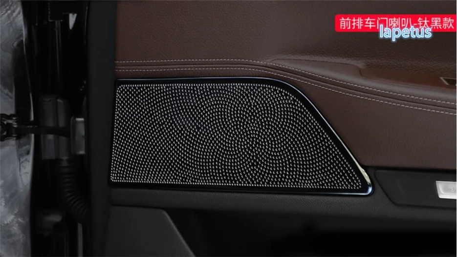 Lapetus For BMW 7 Series G11 G12 2016 - 2020 Car Door Speaker Audio Loudspeaker Sound Decoration Sticker Cover Trim 2 Color | Автомобили и