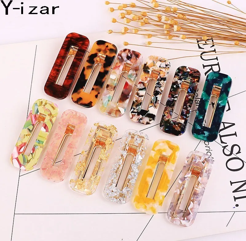 Women's hair accessories Acrylic multi-color variety of high quality summer style fashion Korean star popular hot sale jewelry |