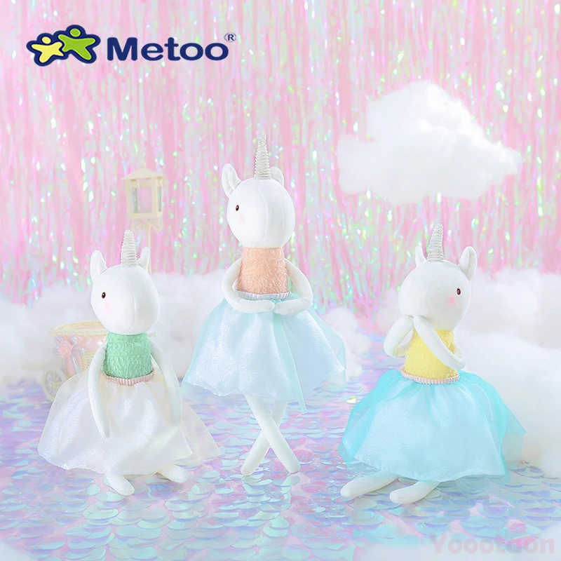 33/53 см Metoo единорог плюшевые игрушки Пряжа юбка мягкие животные игрушечные