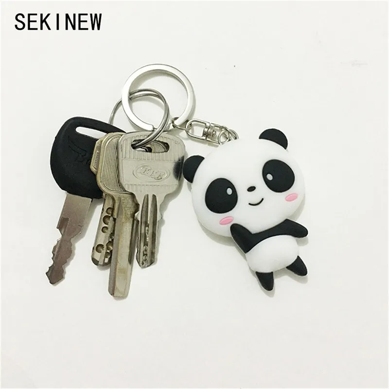 SEKINEW оптовая продажа брелок Панда кунг фу милый аниме Кот медведь мультфильм лицо