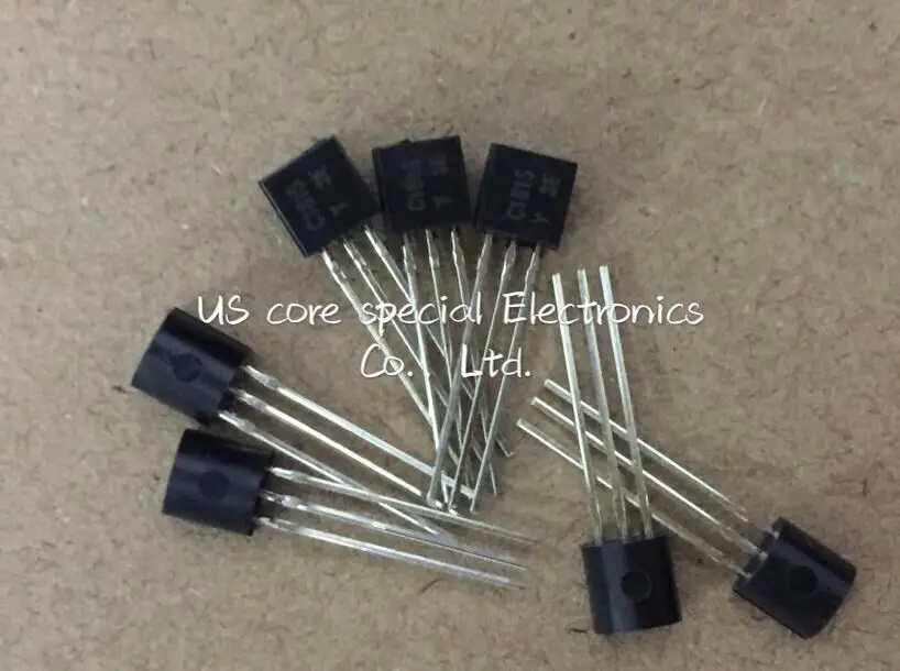 100 шт./лот Новый 2SC1815 C1815 Y NPN низкомощный транзистор TO 92|transistor to-92|transistor c1815transistor 2sc1815