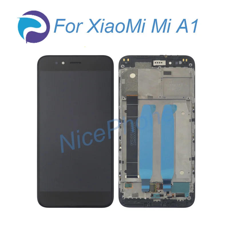 Для XiaoMi Mi A1 ЖК экран сенсорный дисплей в сборе Замена с рамкой для ЖК|Экраны