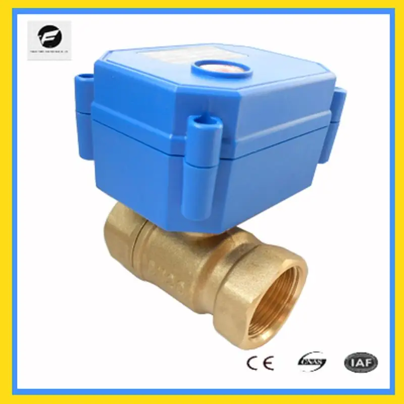 CWX-15 DN15 DN20 DN8 DN10 Электрический клапан DC12v моторизованный клапан два провода CR01 для очистки воды, HVAC, утечки воды, водонагреватель