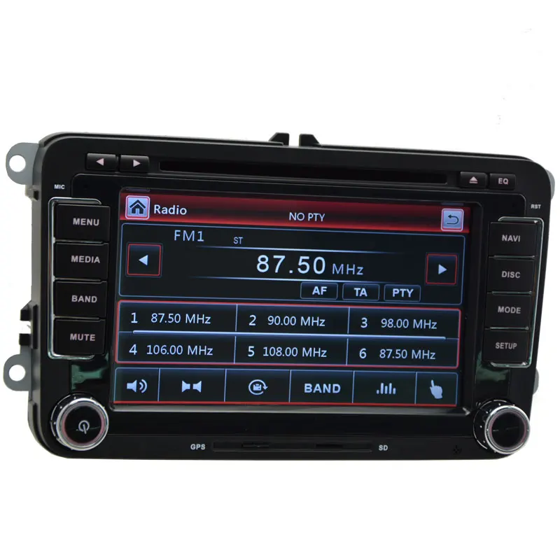 Емкостный телефон с системой GPS навигации для Skoda Fabia Praktic Roomster Octavia Yeti