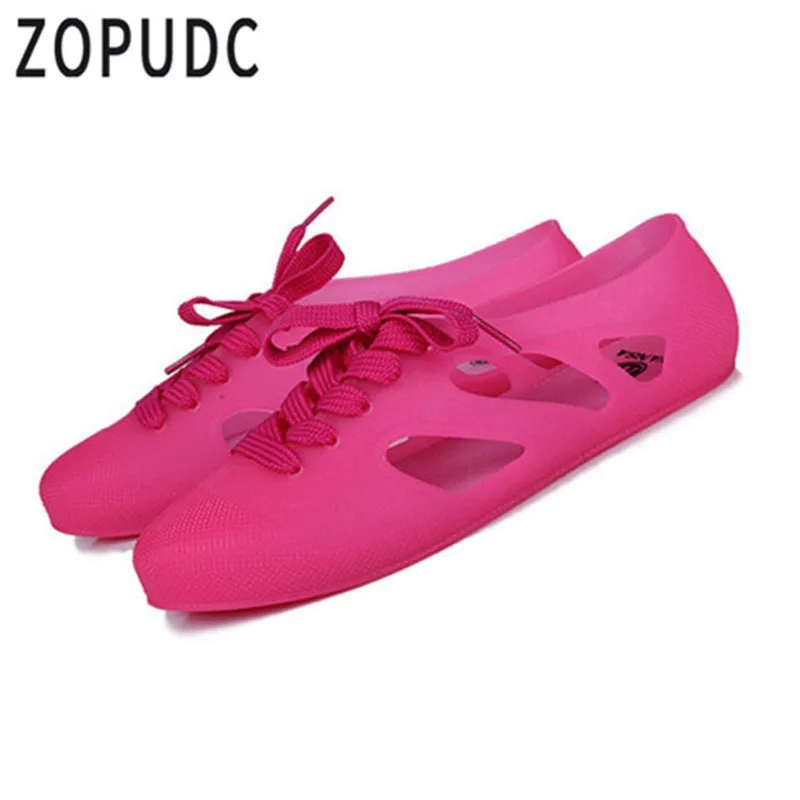 Zopudc модная прозрачная обувь женские sandalias летние Женские Сандалии Новые