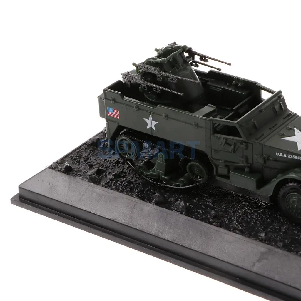 1: 72 весы Второй мировой войны Battlefield MGMC-1944 литья под давлением армия игрушка, модель автомобиля коллекционные вещи для мальчиков Прохладный подарок орнамент