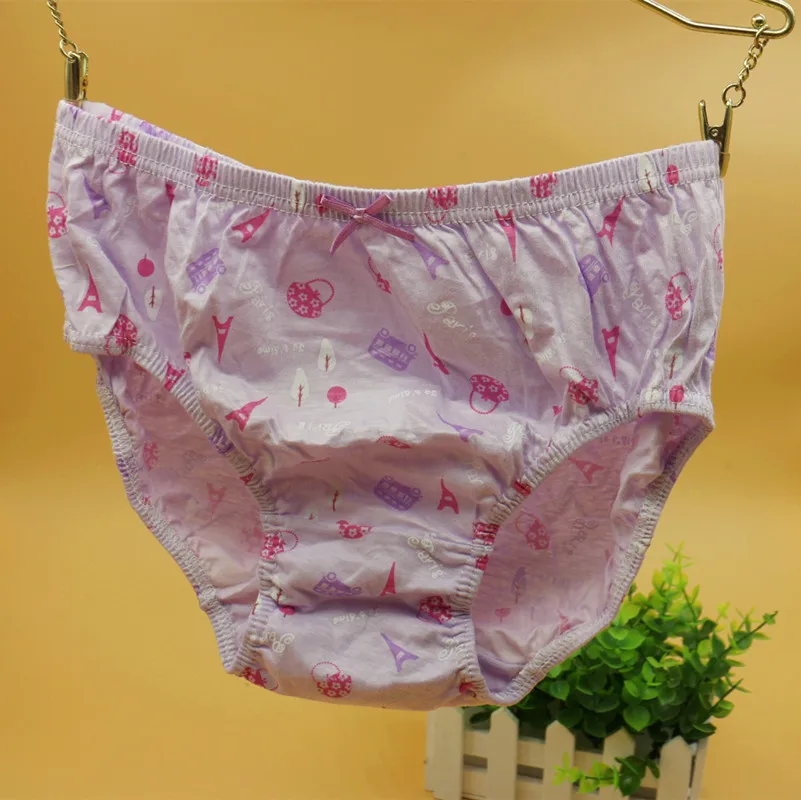 5 шт. милые трусы принцессы с треугольным вырезом для девочек детские хлопковые