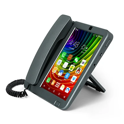 4G version Умный беспроводной стационарный телефон с sim-картой, видеотелефон, универсальный мобильный телефон для пожилых людей с Wi-Fi - Цвет: 4G version