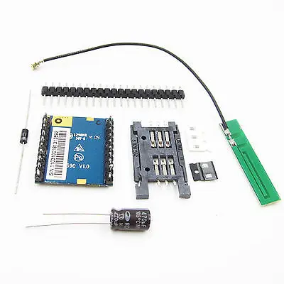 DIY Kit M590 GPRS GSM SMS Module UDP / SIM TCP | Электроника