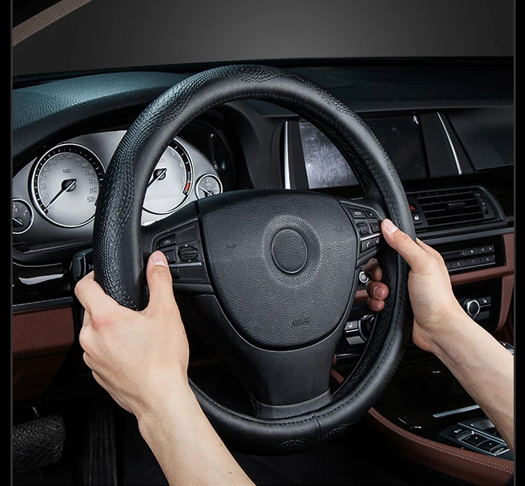 Крышка рулевого колеса автомобиля Натуральная Кожа Аксессуары для mercedes w460 w461 w463 x164 gl x204 w201 w202 w203 w204 w205 w251