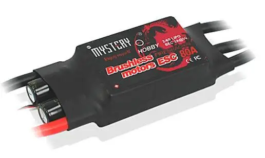 Mystery Fire Dragon 80A бесщеточный ESC контроллер скорости RC для RC вертолета самолета