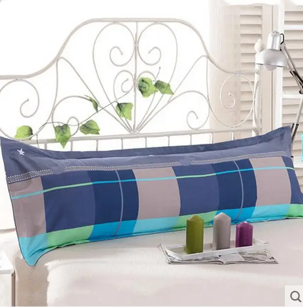 Бесплатная доставка хлопок двойная наволочка m1.5 1 2 метров в длину на парные