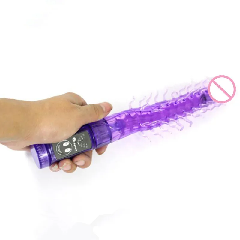 Секс-товары мягкие витые Вибраторы 6-частотный Массаж точки G дилдо для