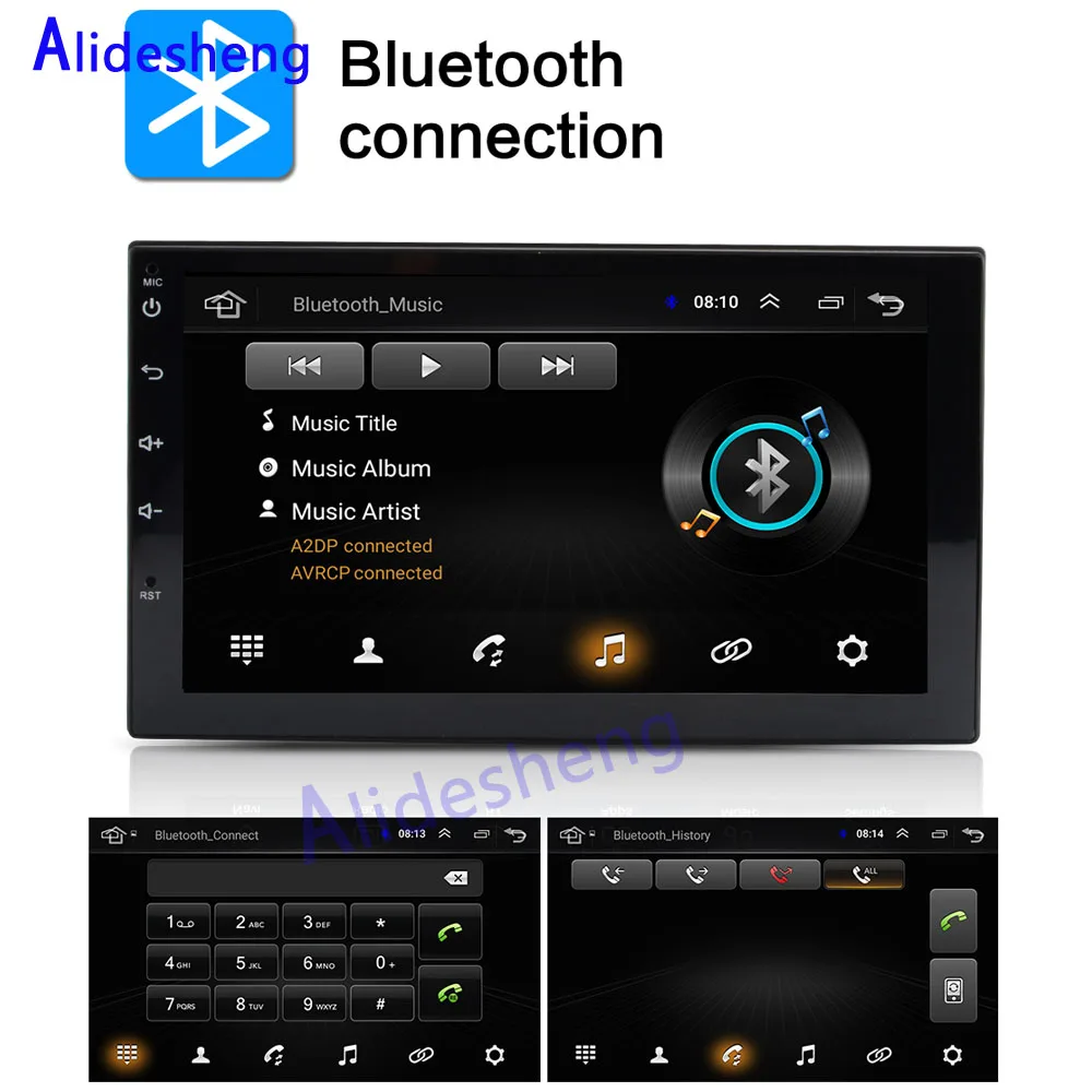 Android 8 1 автомобильный dvd плеер 2din стерео радио для hyundai Buick VW Toyota Nissan peugeot Volkswagen Honda gps