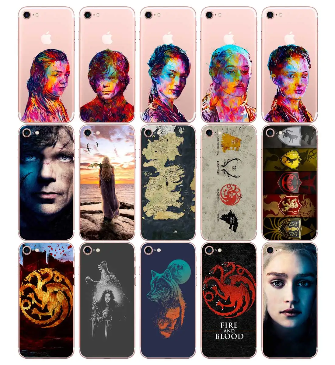 DREAMFOX L530 комплект Harington Мягкий ТПУ силиконовый чехол для Apple iPhone 11 Pro XR XS Max 8X7 6 6S Plus 5