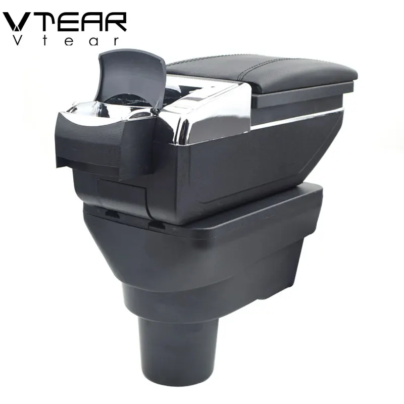 Автомобильный центральный подлокотник Vtear для солярис Hyundai solaris 2 accent Verna