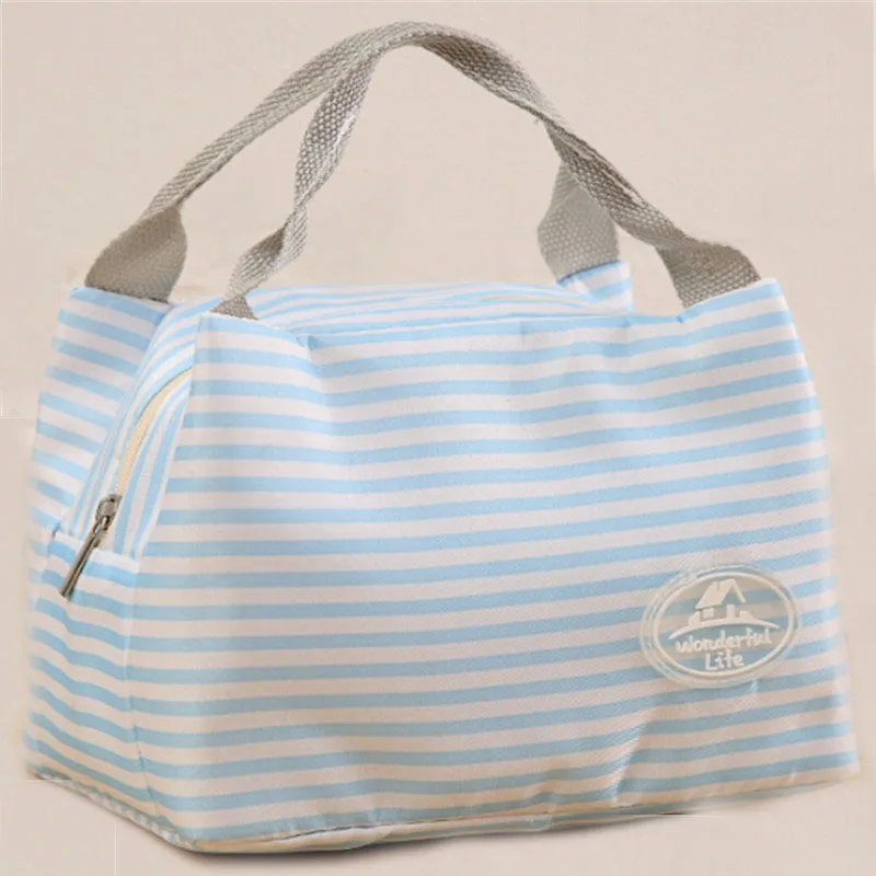 

Fashion Portable Insulation Bag Thermal Food Picnic Lunch Bags Tote Baby Feeding Food Water Storage Bag For Outdoor Travel