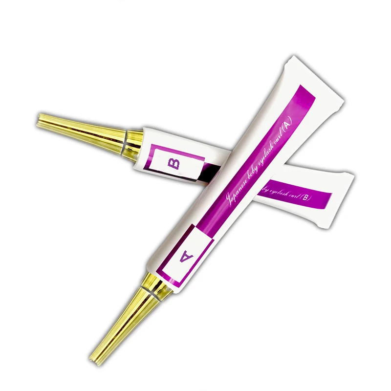 

1Set Manufacturer factory price professonal perming cream liquid glue for eyelash with free shipping