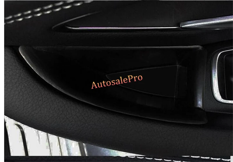 Black console Interior Front Rear Side Door Storage Box phone Holder For Benz E Class W213 2017 | Автомобили и мотоциклы