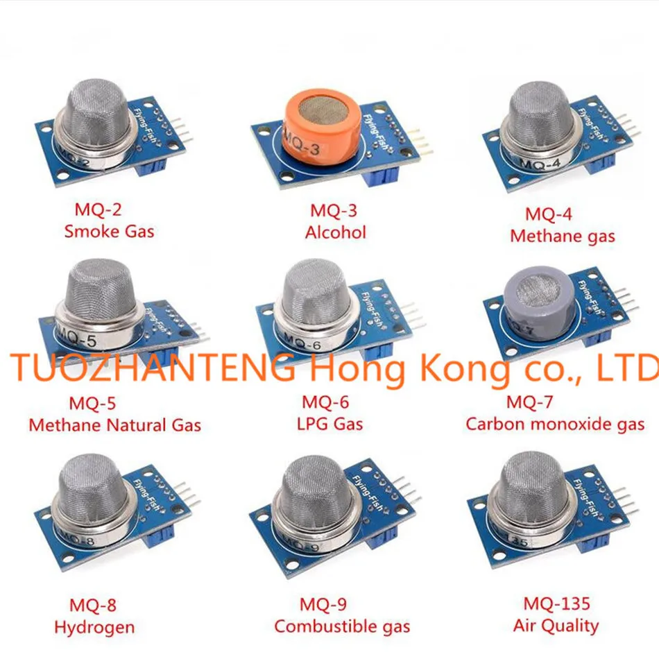 9 шт./1 партия модуль датчика обнаружения газа|Датчики| |