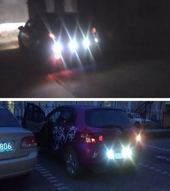 12v мотоцикл Led орлиный глаз мигание в дневное время светильник решетка