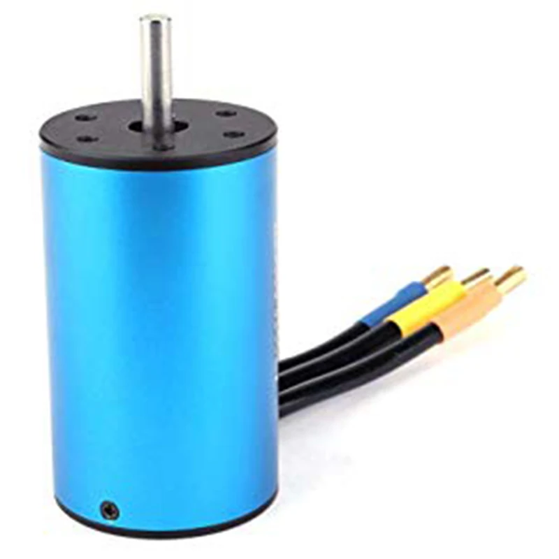 3660 3800Kv Бесконтактный бесщеточный двигатель с 60A Esc & светодиодная карта для