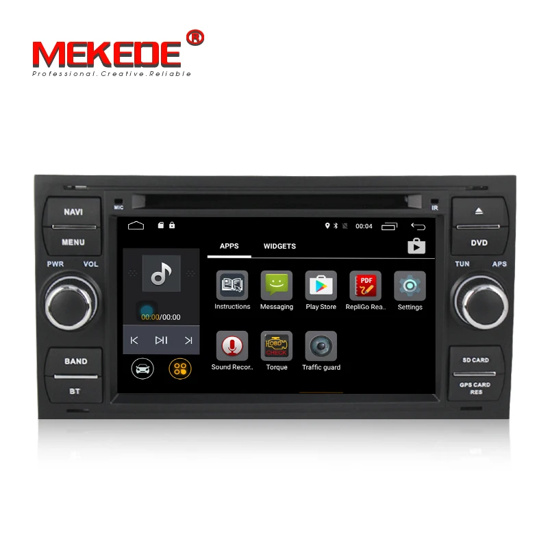 Бесплатная доставка 4 г WI FI Android 7 1 1024*600 автомобилей gps мультимедиа для Ford Focus Galaxy S