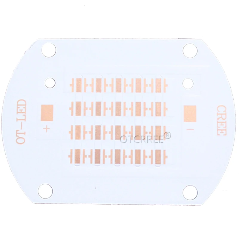 Cree XPE/XTE/XPG/XPL/XML led Cooper печатная плата, Led теплоотвод, светодиодная лампа, может использоваться для 10-100 Вт