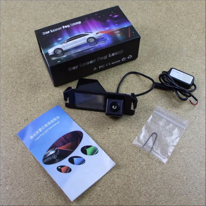 Liandlee анти столкновительный лазер для Hyundai Veloster 2011~ автомобильный влагозащищенный противотуманные Лазерные Лампы анти дымчатые лампы предупреждающий задний фонарик