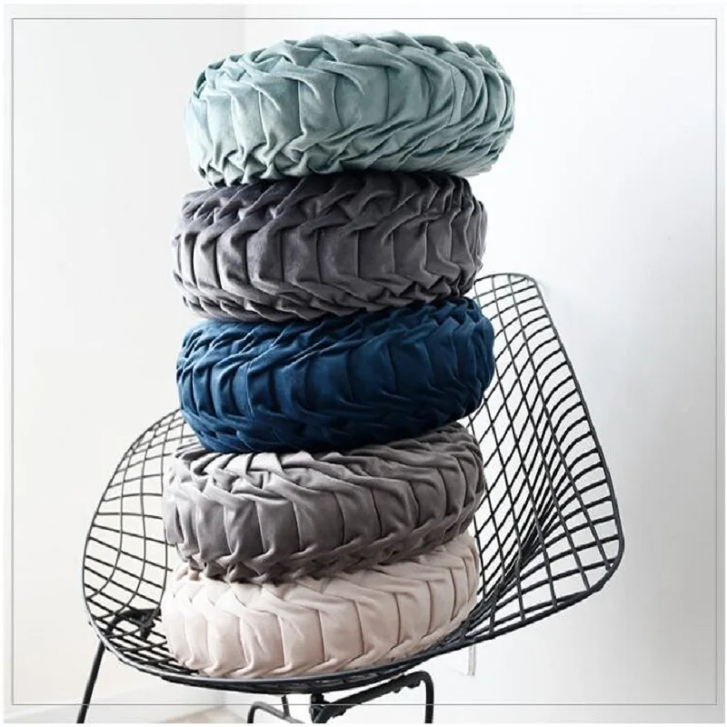 

UBRUSH Creative Tire Style Cushion Plush Fabric PP Cotton Filled Soft And Comfortable Skin Home Sofa Gift 38*11cm Cushion