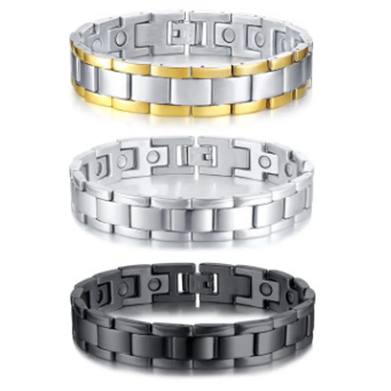 STrendy Bracelet Healing Magnetic for Lady 4 Health Care Elements(Magnetic FIR Germanium Negative ion) Hand Chain | Украшения и