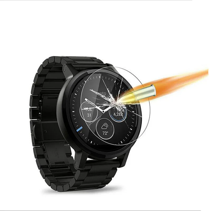 Спортивные Смарт часы защитная пленка из закаленного стекла для Motorola Moto 360 42 мм 46 1