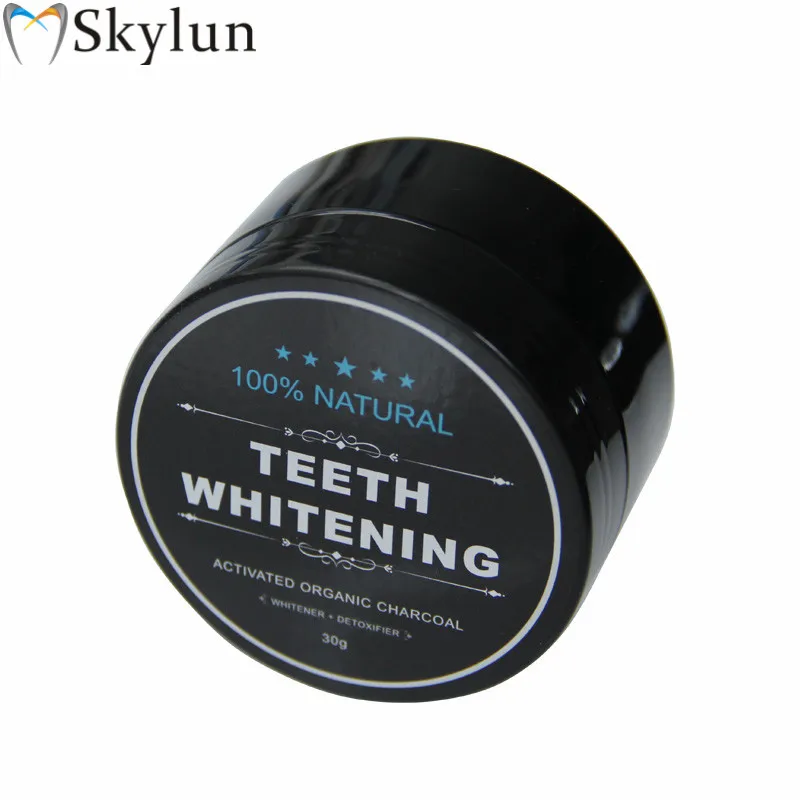 

SKYLUN 100PCS Teeth Whitening Activated Charcoal Bamboo Powder Tooth Natural Organic Coconut Powder Oral Hygiene Fast Shipping