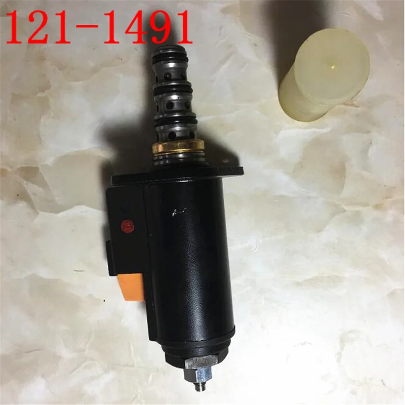 Соленоидный клапан 121 1491 для экскаватора 320B E320C аксессуары красной