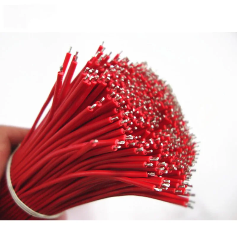 50 шт./лот Оловянная макетная плата перемычка Кабель провод 10 см 24AWG для Arduino 5
