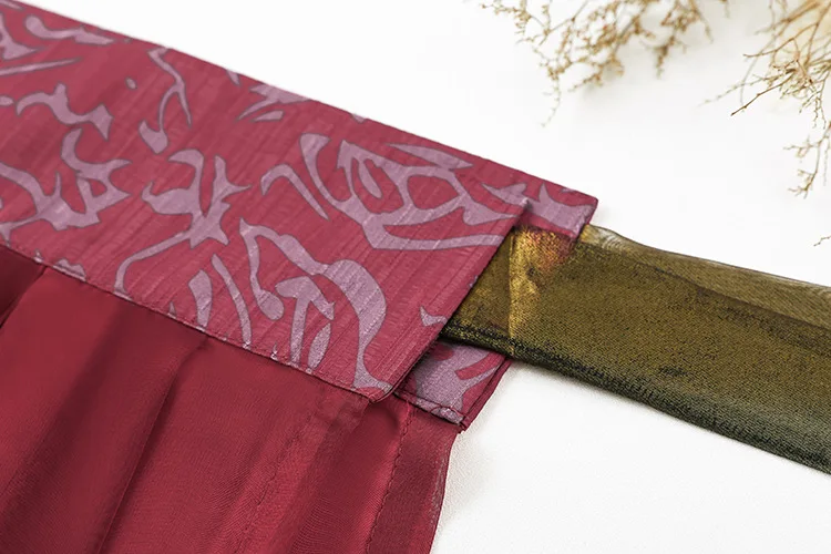Иллюзорная мечта и море-Красивая Женская Hanfu Hanayome в китайском традиционном стиле винтажное пышное платье комплект из 4 предметов