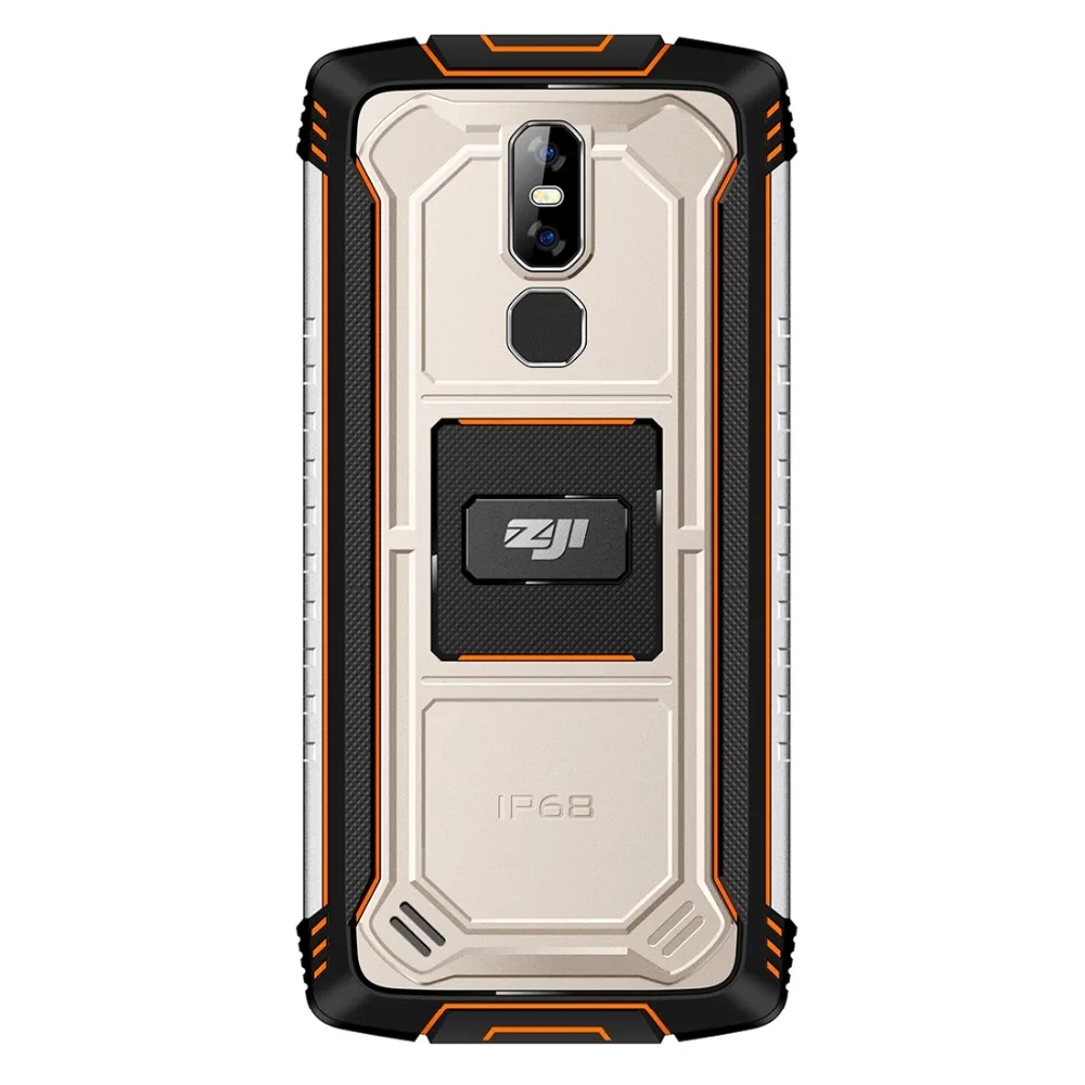 Смартфон HOMTOM ZOJI Z11 4 + 64 ГБ IP68 10000 мА · ч 5 99 дюйма Android 8 1 MTK6750T ядер Face ID Распознавание
