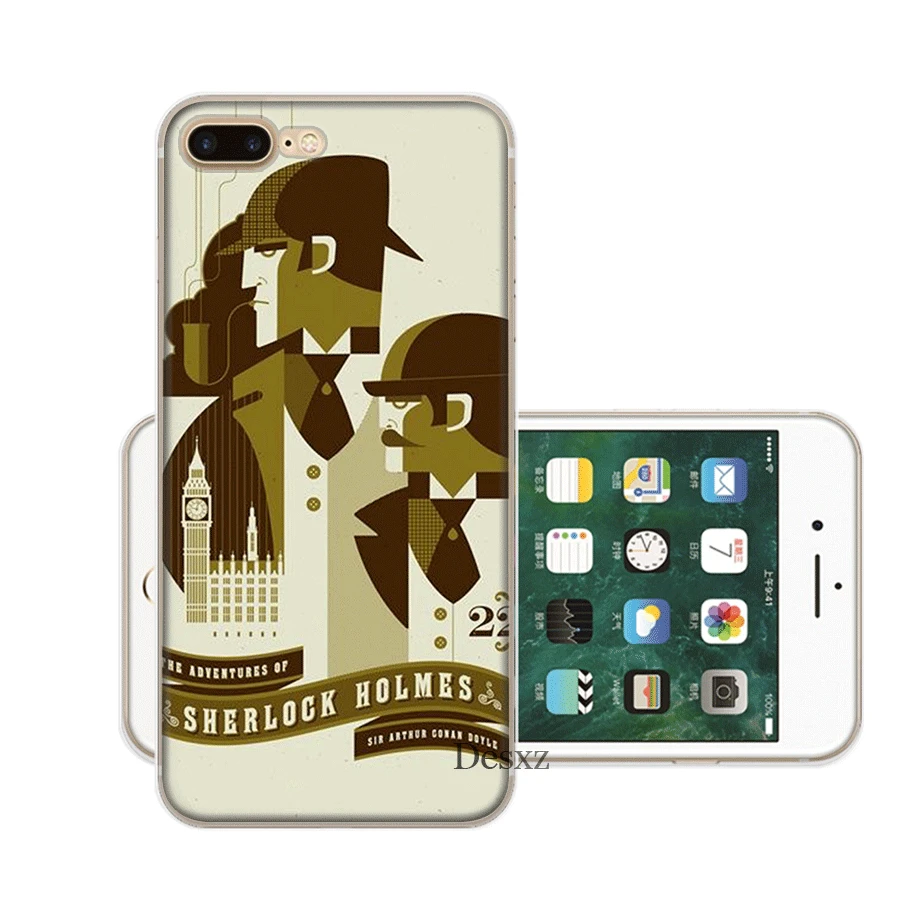 Чехол для телефона iPhone 11 Pro 6 6s 7 8 Plus 5 5S X XS XR Max 221B Sherlock Holmes|Чехлы-накладки| |