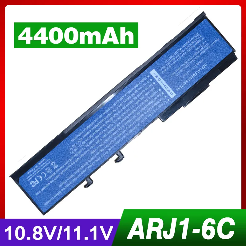 Аккумулятор для ноутбука 4400 мАч Acer BT.00603.044 BT.00604.005 BTP AQJ1 ARJ1 Aspire 3620 2420 5540 5550 5560 Extensa 3100