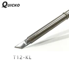 QUICKO T12-KL Форма серии K Электронный жало паяльника 70 Вт гладить паяльной сварочные инструменты для FX9079501 ручка фотоаппаратов моментальной печати 7s расплава олова