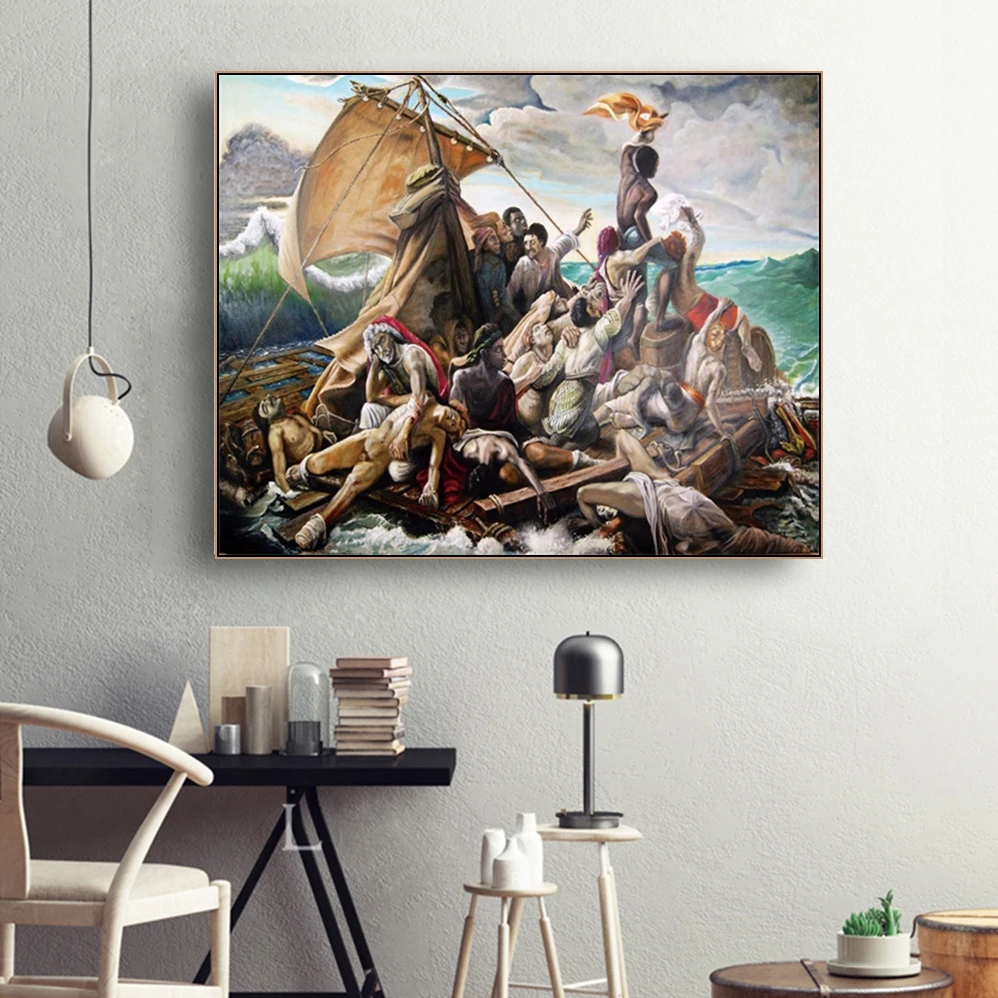 

Renaissance Famous Canvas Painting Calligraphy Poster Prints For Living Room House Wall Decor Art Home Decoration Picture