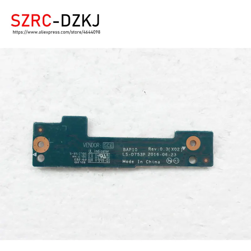 SZRCDZKJ оригинальный для Dell Alienware 15 R3 кнопочный выключатель питания LS