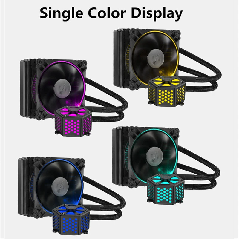 JONSBO цельный PC PWM cpu RGB радиатор 120/240+ комплект водяного охлаждения Радиатор двойной RGB режим материнская плата AURA SYNC