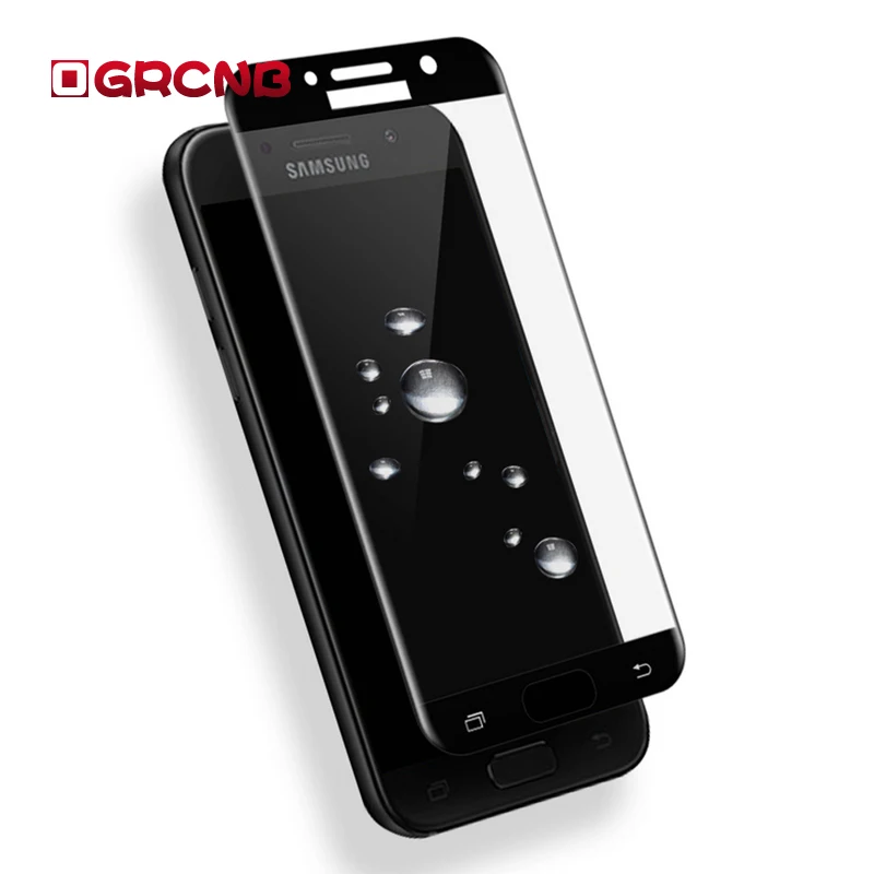 3D полное покрытие, закаленное стекло для samsung Galaxy A3 A5 A7, Защитная пленка для экрана для samsung Galaxy A3 A5 A7, стеклянная крышка