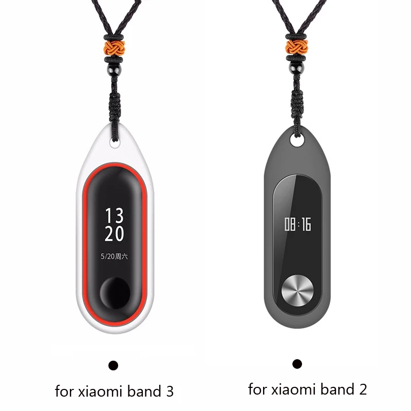 Силиконовый чехол Для Xiaomi mi Band 3/2 Mi Band 3 NFC Замена ремешка Украшение кулон Mi Band 2 аксессуары Защитное покрытие