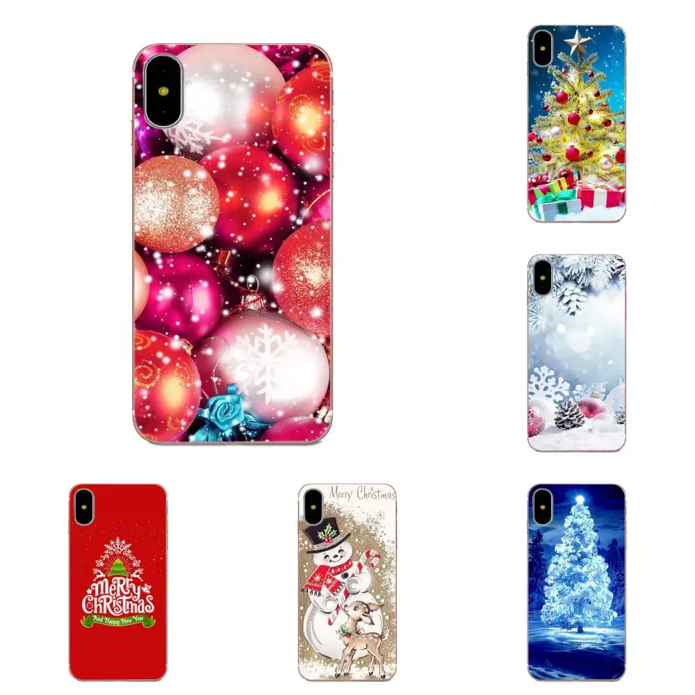 Чехлы из ТПУ для Galaxy J1 J2 J3 J330 J4 J5 J6 J7 J730 J8 2015 2016 2017 2018 mini Pro Merry Christmas Happy New Year |