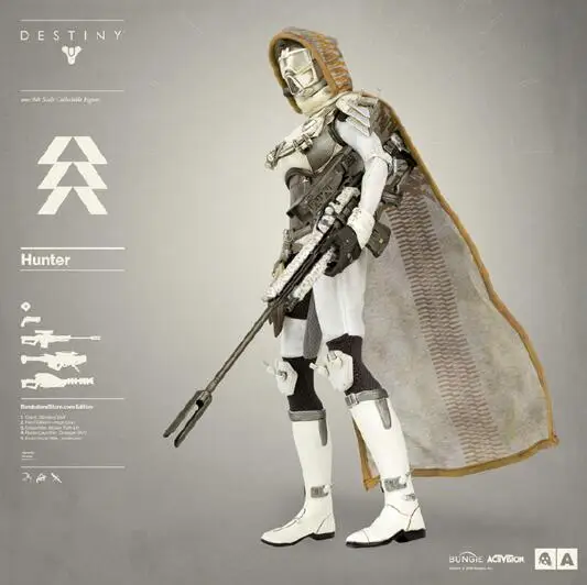 1:6 масштаб 3а игрушки серия Destiny Hunter Goldspiral Shader фигурка осень Splendor Shader Goldspiral Shader фигурка кукла игрушки подарок - Цвет: 1