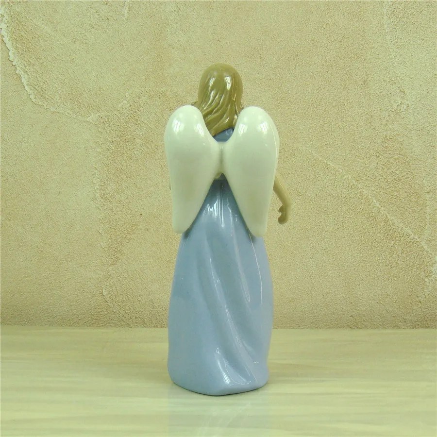 Сладкий фарфор Фея статуэтка ручной работы керамика Красота Девушка Ангел