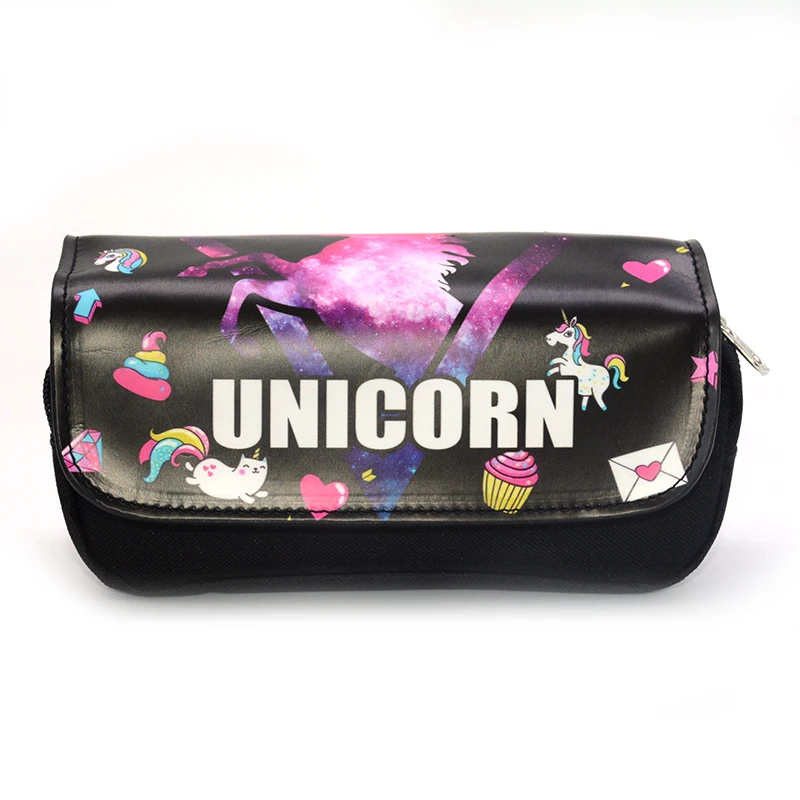 Pencil Case Estuche Escolar Trousse Scolaire School Kalem Kutusu Pencilcase Estuches Para El Colegio Cute Unicorn Kawaii Bag | Канцтовары