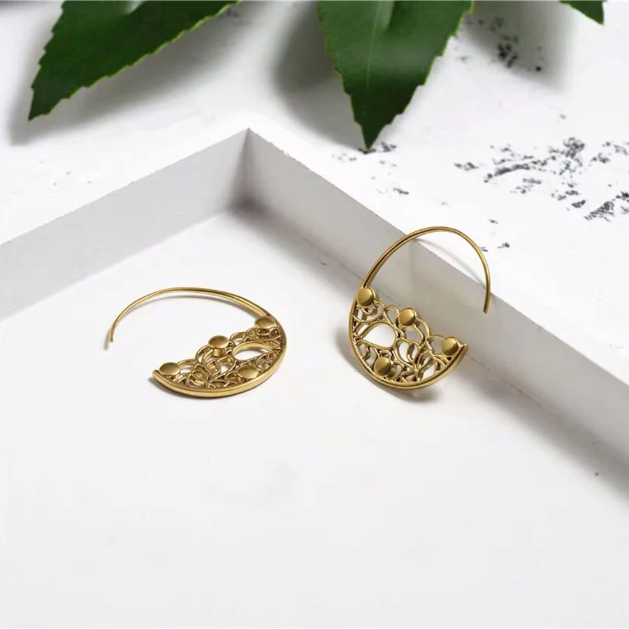 Серьги-подвески Женские винтажные дизайнерские Современные висячие ювелирные